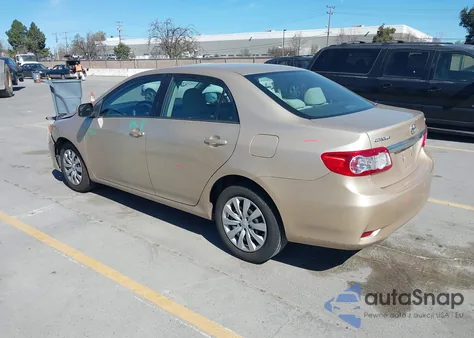 2012 Toyota Corolla Le из США, поврежденный, VIN 5YFBU4EEXCP050648